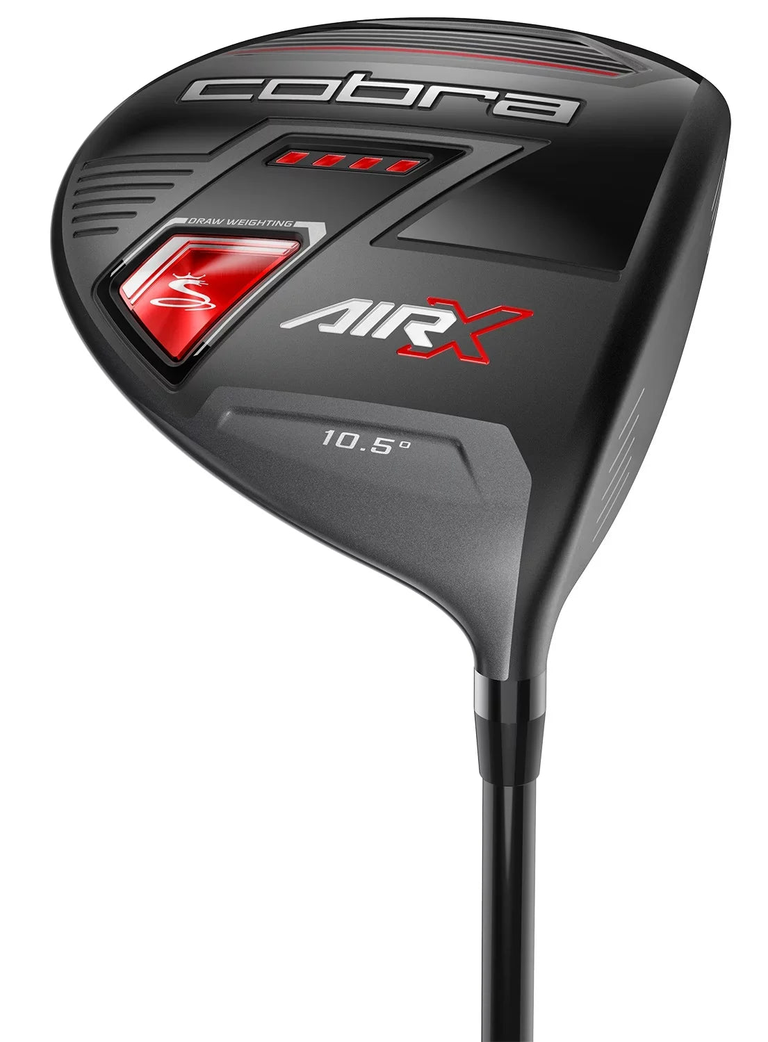 10.5* AIR-X Cobra Pre-Owned Neck Grey/Red Senior Driver Straight