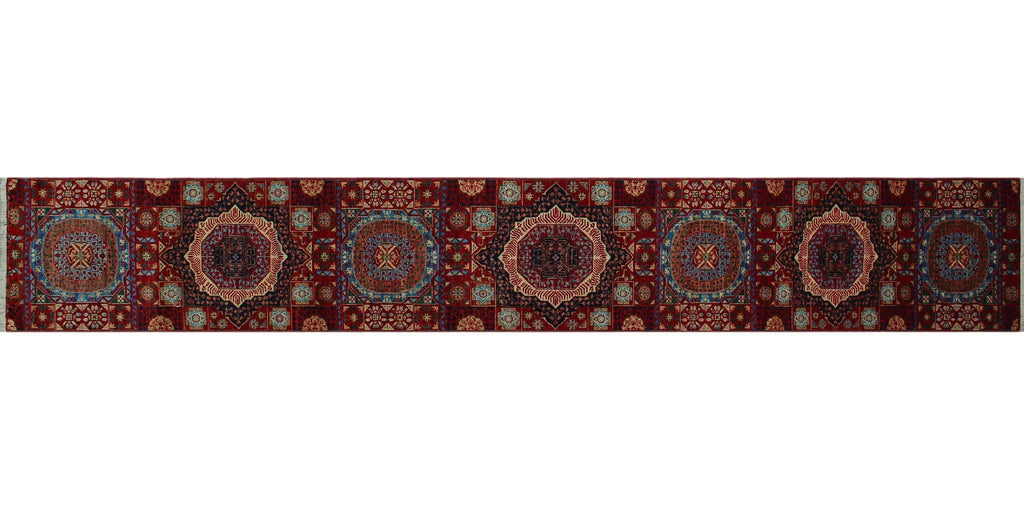 2'7" Aria Runner, Red/Blue 17'8" Lenora x