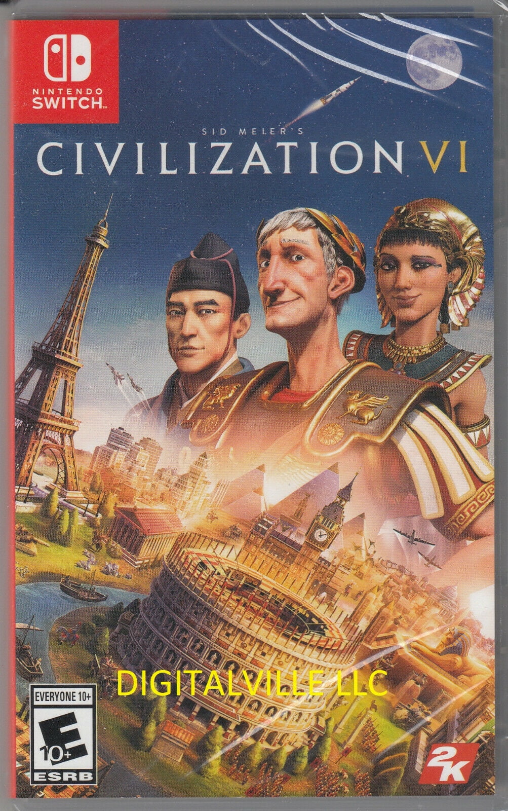 Brand Strategy Factory Sid VI Civilization Meier's Nintendo New Switch Sealed