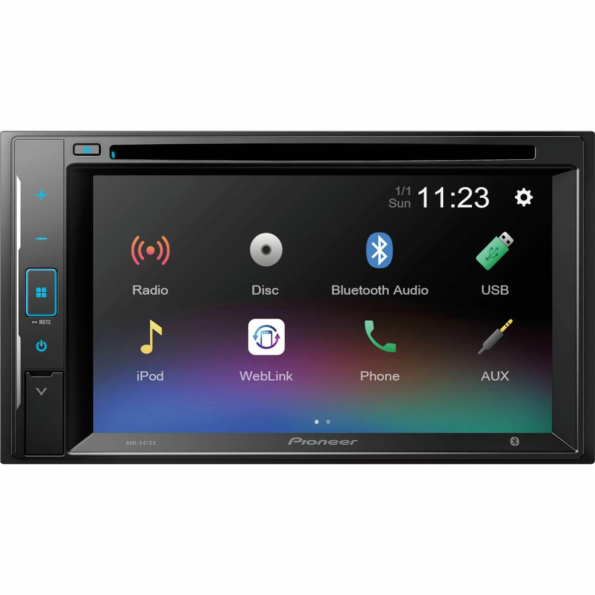 6.2 Resistive - - inch Black Ready Touchscreen Back Pioneer Receiver Camera DVD Up