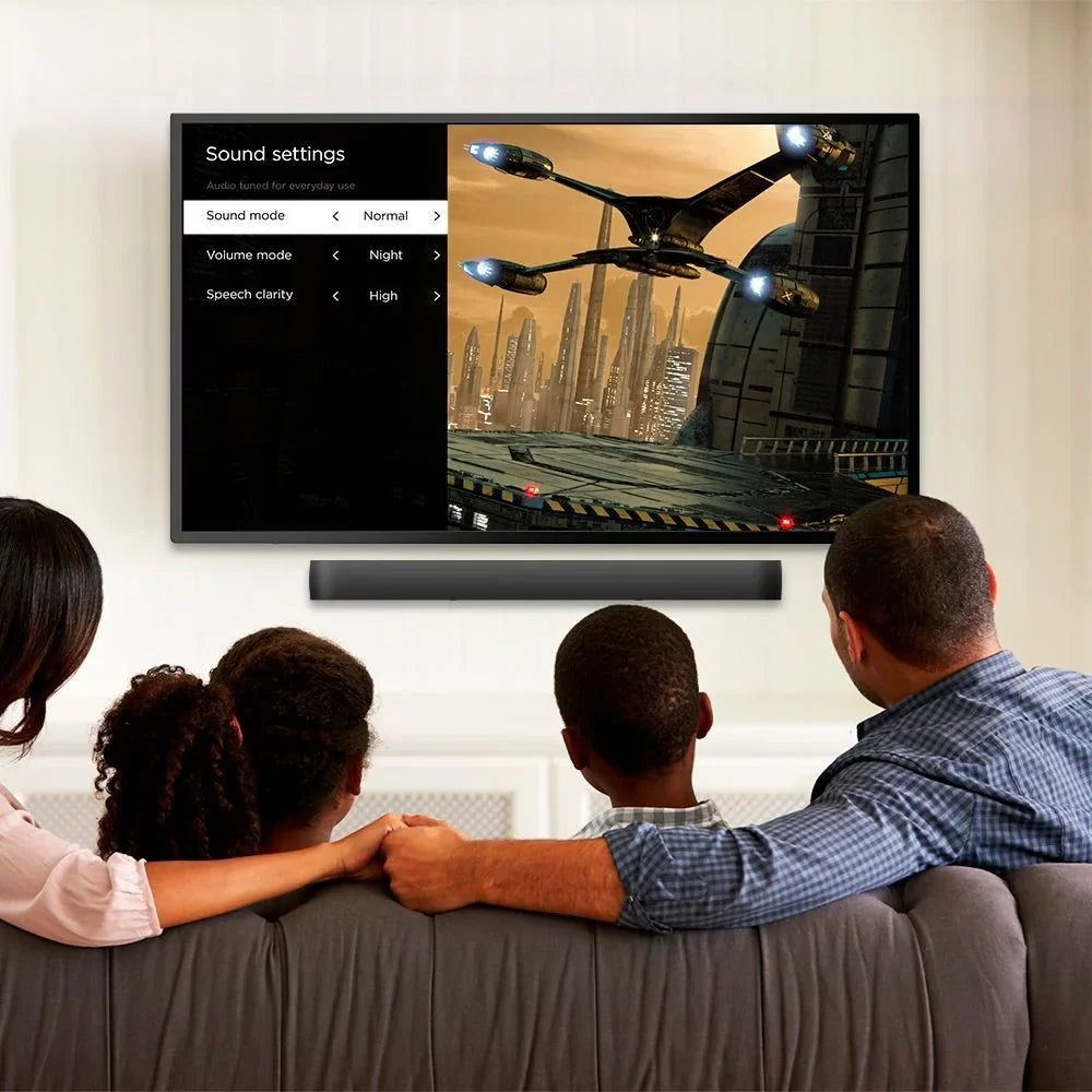 2.0-Channel Soundbar - Smart Black