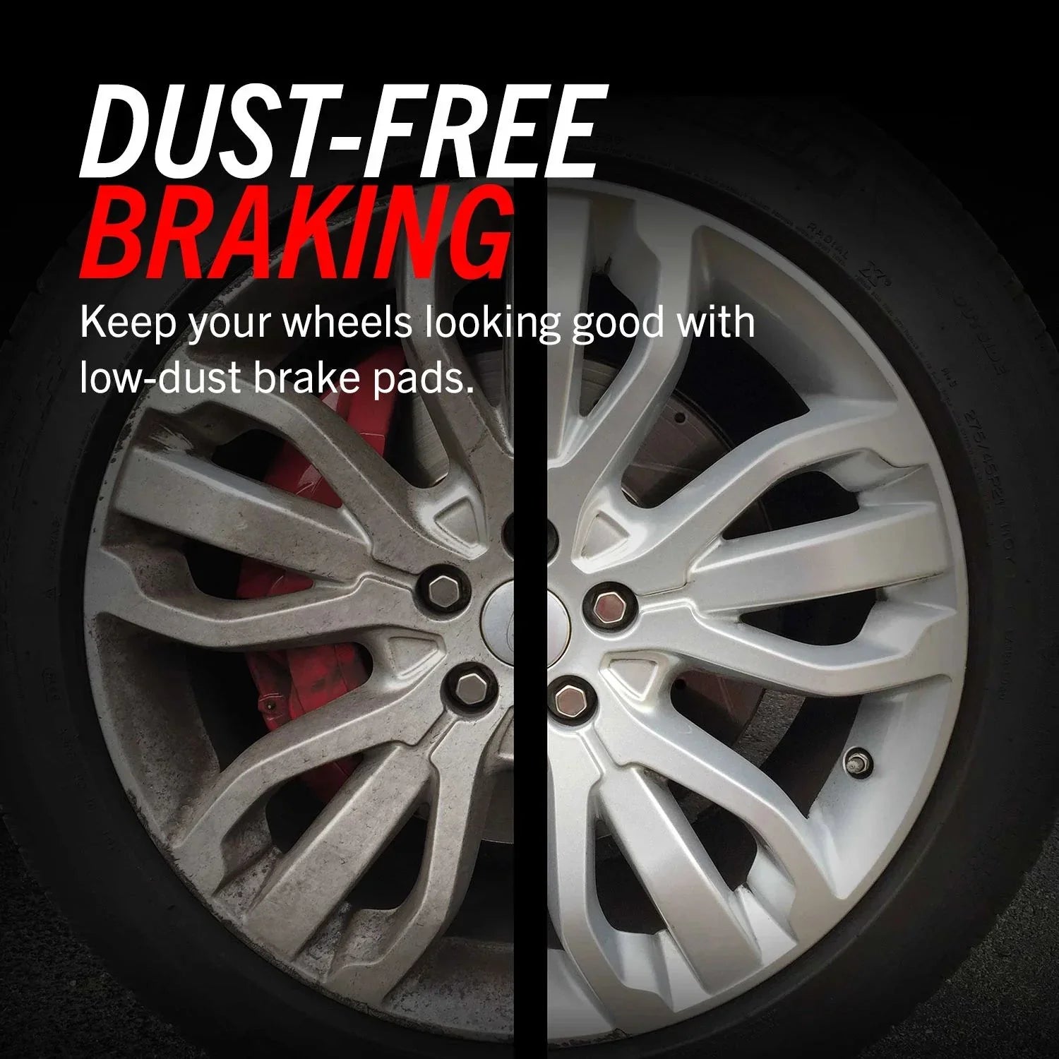 Brake Kit Pad KOE7742 Mazda Stock 2018 and Stop Rotor Fits Rear Replacement CX-9 Power