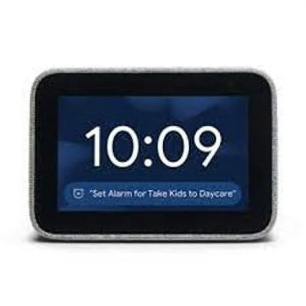 the Assistant, (Scratch with And Grey Dent Google Lenovo Used) Smart Clock