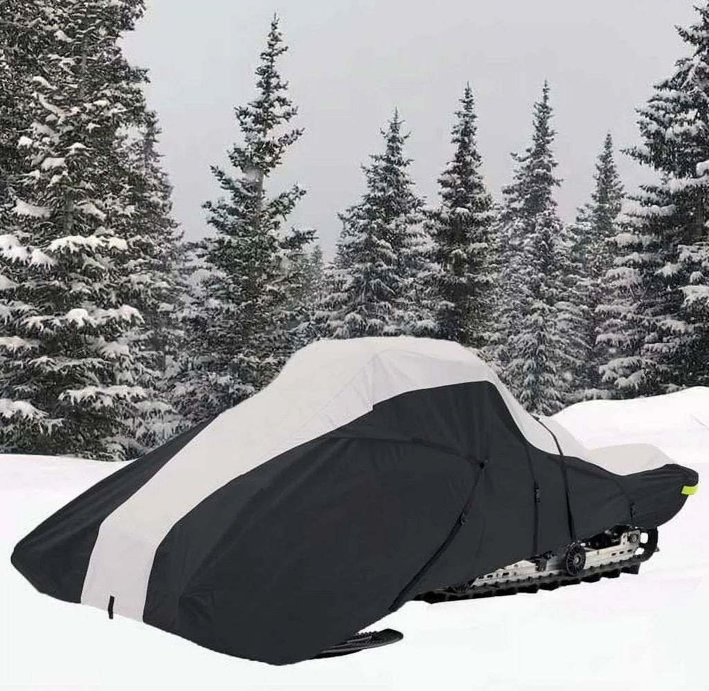 Fit SnoPro Arctic Snowmachine Model Snowmobile Cover the Full Cat Compatible Travel M1000 600 Denier for 2007-2009 153 Sled. and Storage