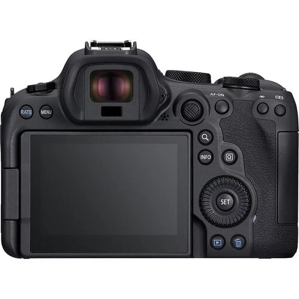 Software 2 Memory + EOS Card Card Battery Mirrorless 24-105mm Case Corel + Lens Light Reader 64GB LED + Canon (5666C011) More + + Mark with Charger Camera x + LPE6 f/4 External + II Photo R6 +