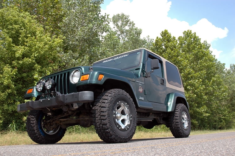 2.5" 652 4CYL Lift LJ | Kit Wrangler Rough Lifted | Jeep Springs | 1997-2006 Suspension System (fits) TJ Country