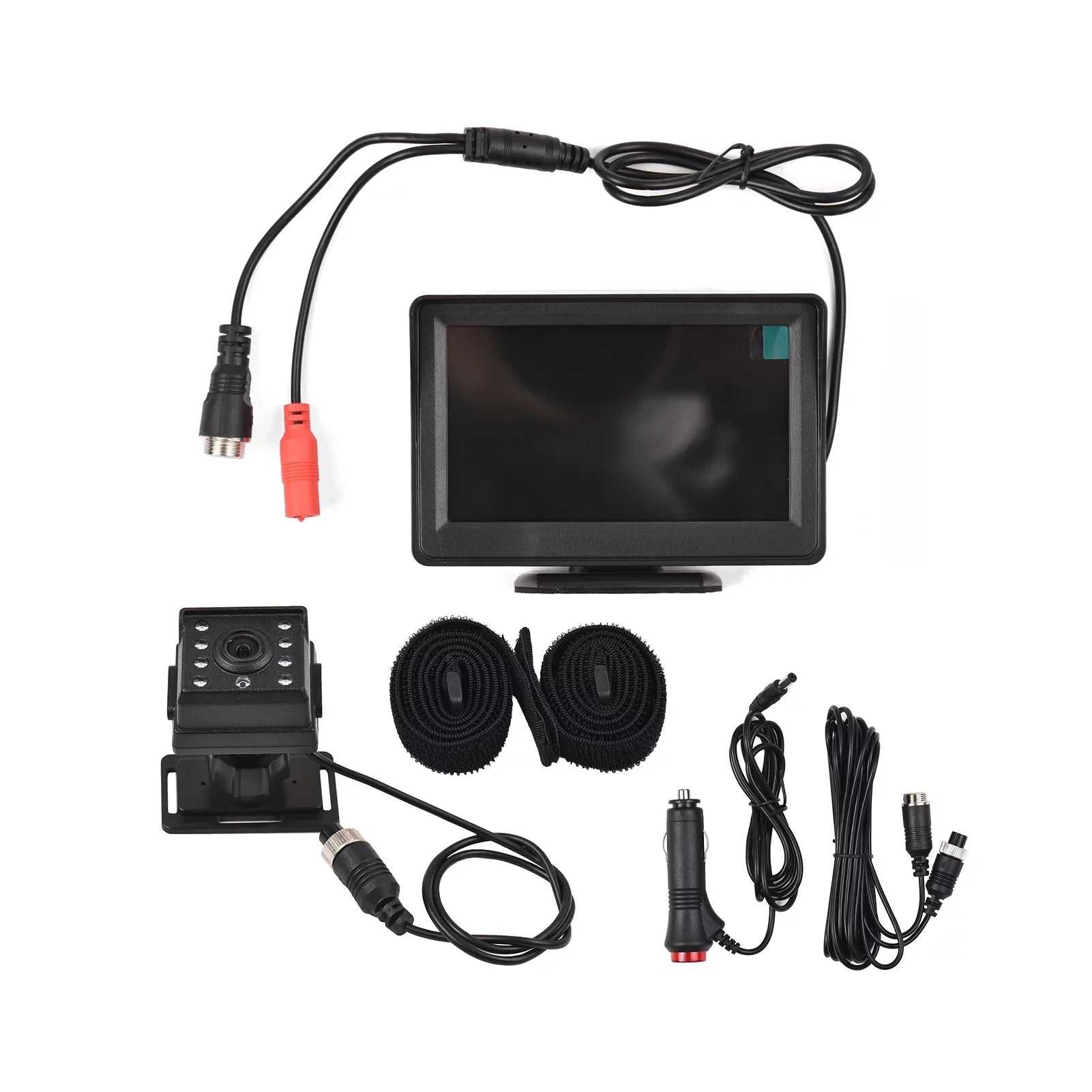 Mirror Night Installation Easy Car Camera Baby View 150° Wide Camera Facing Rear 4.3 Inch 720P for Seat Display Car moobody Monitor Monitor Seat Car Mirror Vision Baby Baby