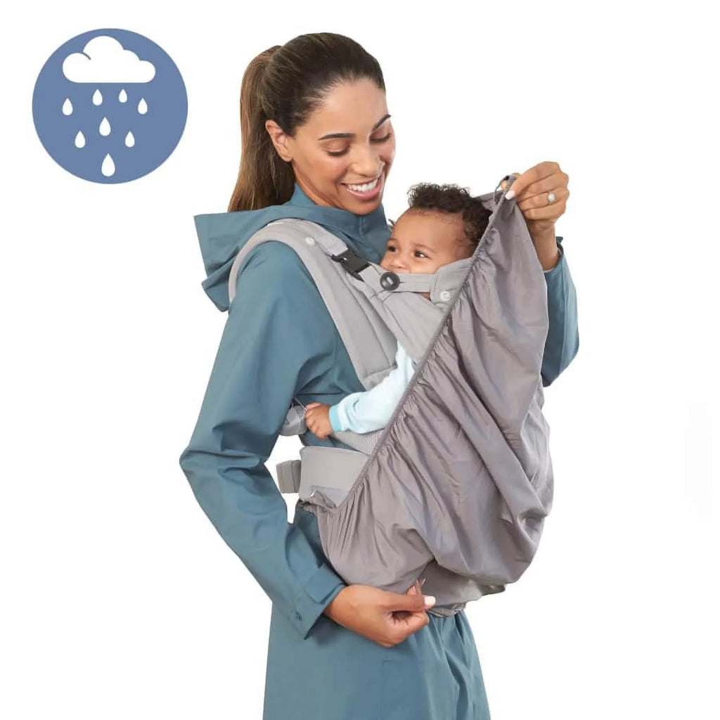 Infantino Baby Ergonomic Carrier, in-Season-5 4-Position, Layer Gray Unisex, 8-40lb,