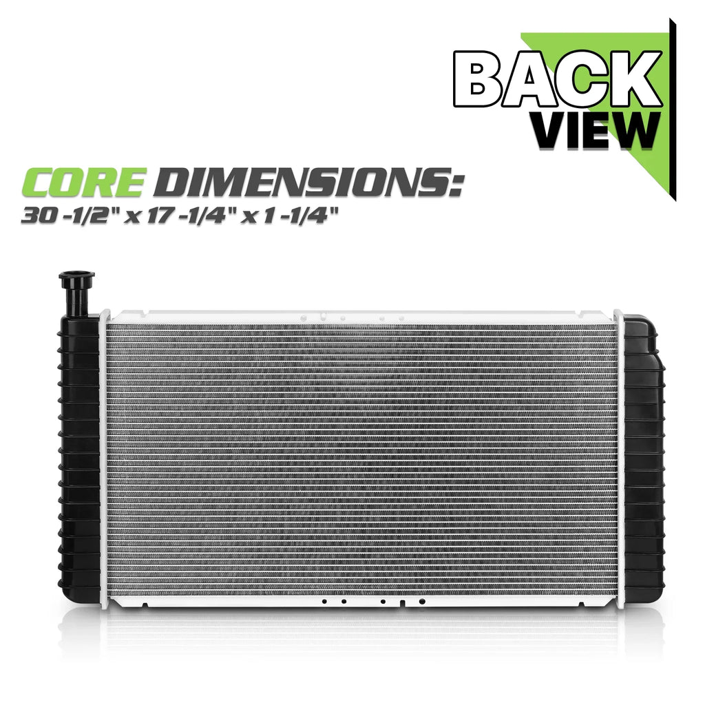 Magshion 1500/2500 Cargo Van (1997-1999),GMC 4.3L 5.0L AT Radiator (1996-2002) 5.7L OE for Savana 2044 Chevrolet Replacement Aluminum