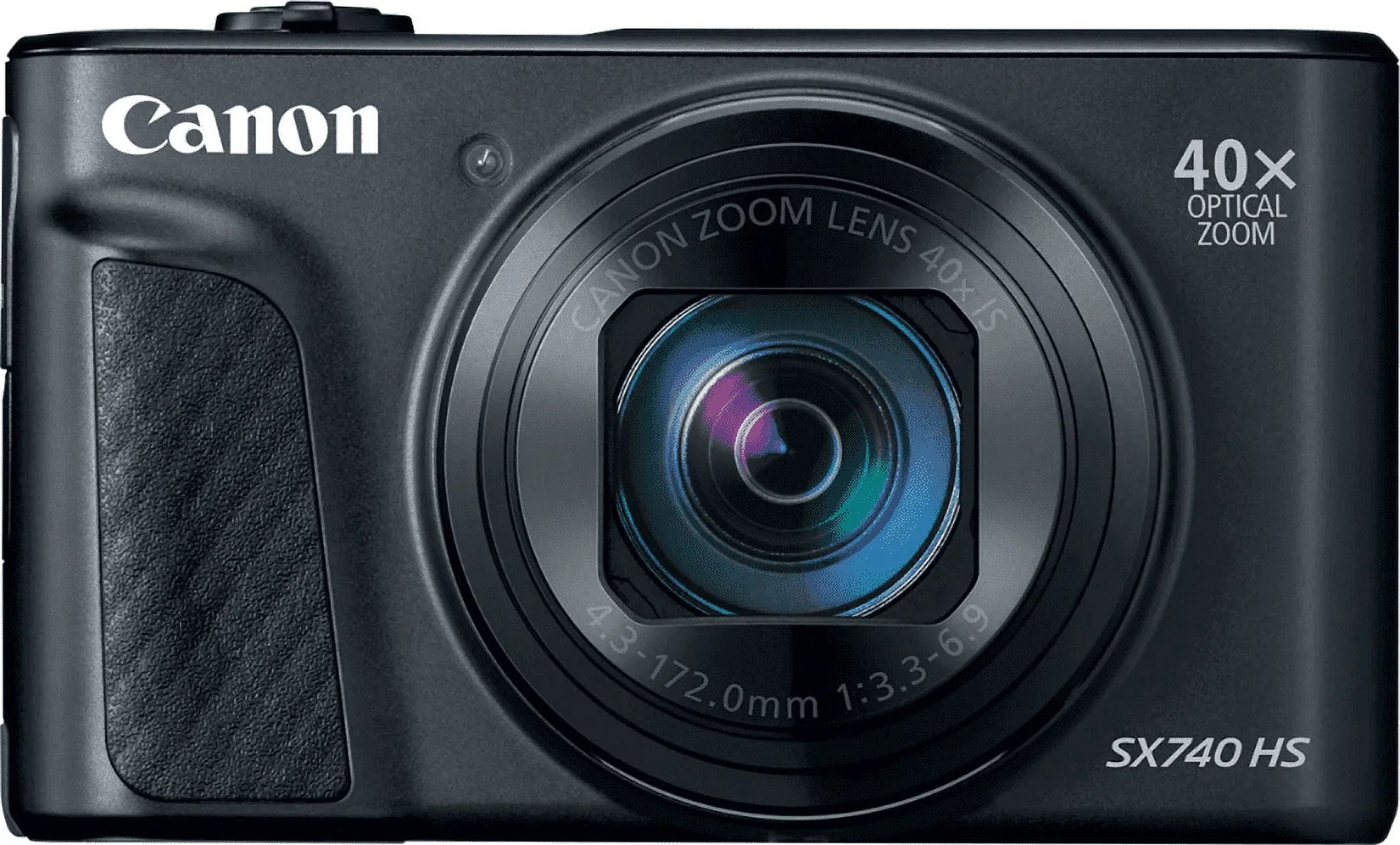 Digital Canon 2955C001 HS (Refurbished) Restored SX740 Black Camera, MP 20.3 PowerShot