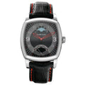 Screen Steel Moonphase 46016 Richard Automatic Men's TV Watch Leather Jean XL
