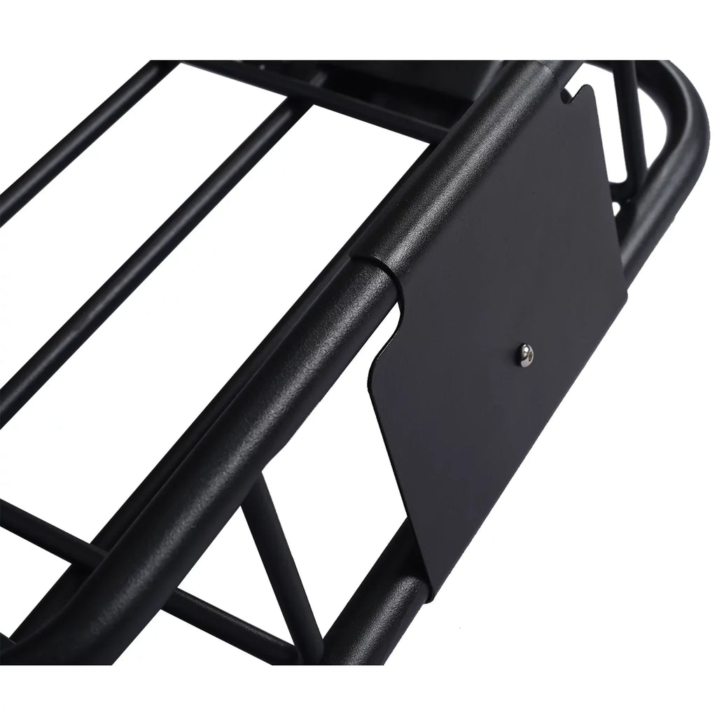64black Roof Roof RackTop Carrier Cargo Rack steel BasketMotoring Rooftop Mount