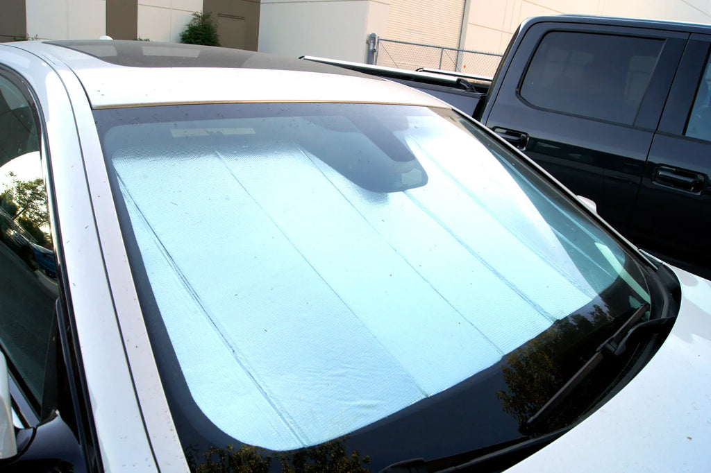 SunShade - 06 Sunshade Toyota Toyota 10 2004-2010 Protector, (XL20) Grey Visor Custom 1 Sienna 04 09 SS-607 Tuningpros 08 Sun For Shade Fit Set pcs Silver 05 Windshield and Sienna 07
