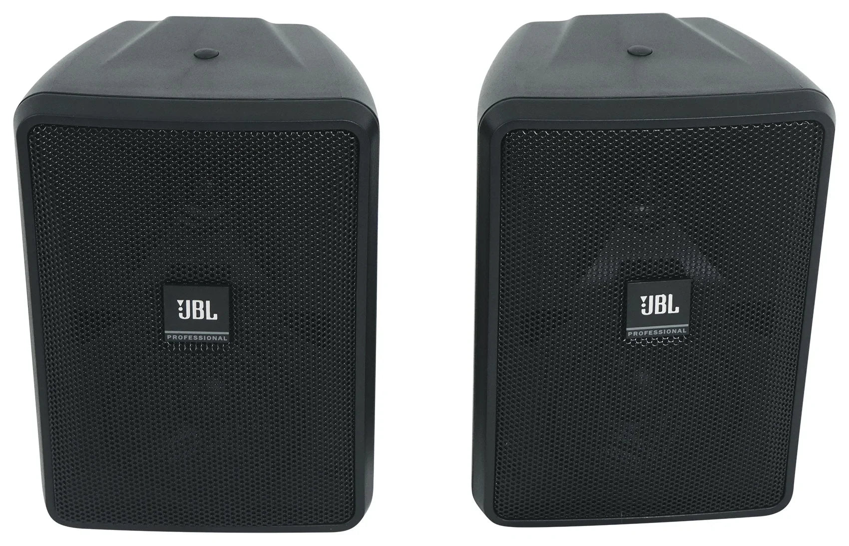 Control 23-1 JBL 70v Amp Black + Wall Commercial 3" (8) Indoor/Outdoor Speakers