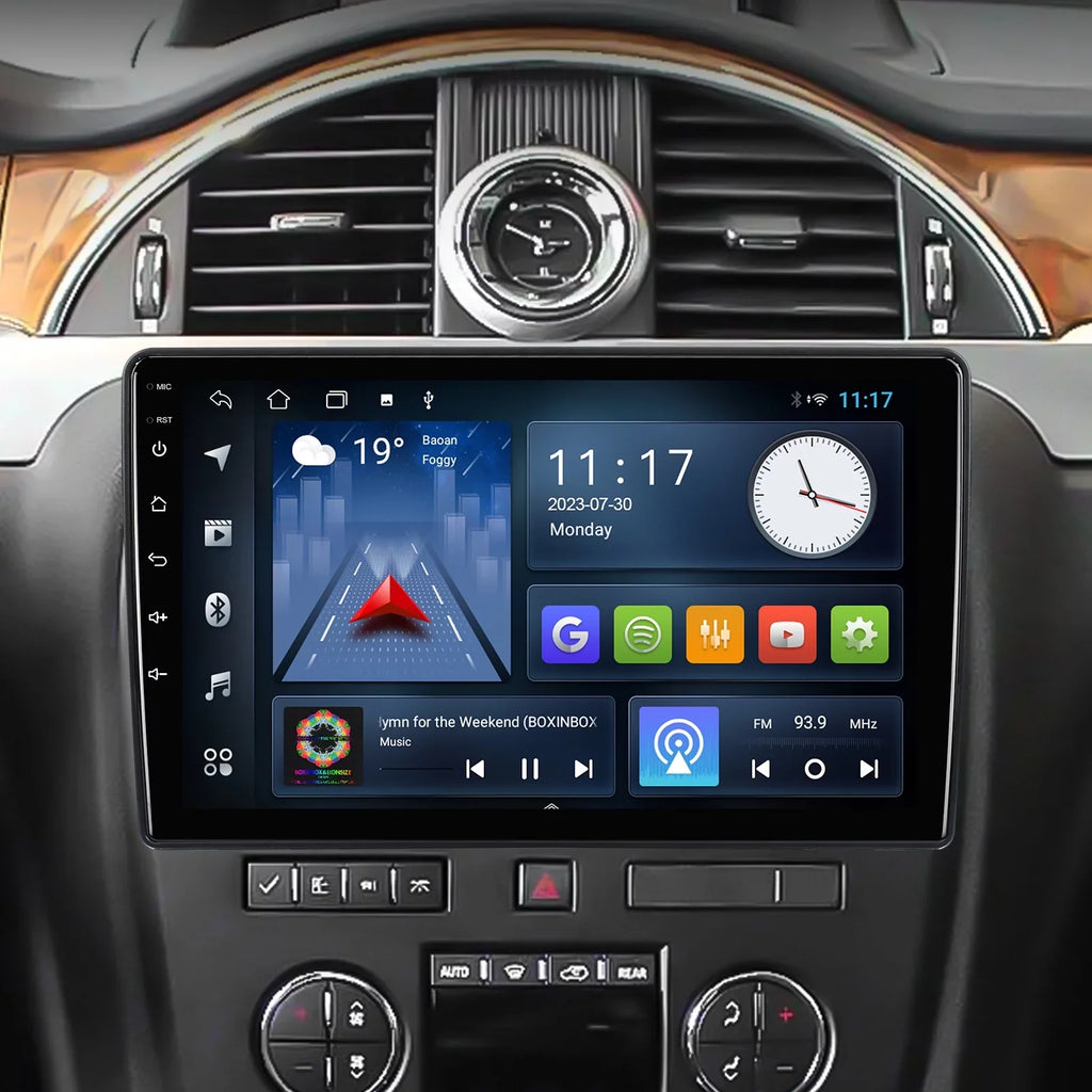 Radio & Touchscreen Android FM Aumume Double 10.1 IPS 2+32G Android BT 10 Stereo Backup Car for Camera Auto Navi Carplay Din Support GPS Car inches Chevrolet/GMC/Buick with Screen