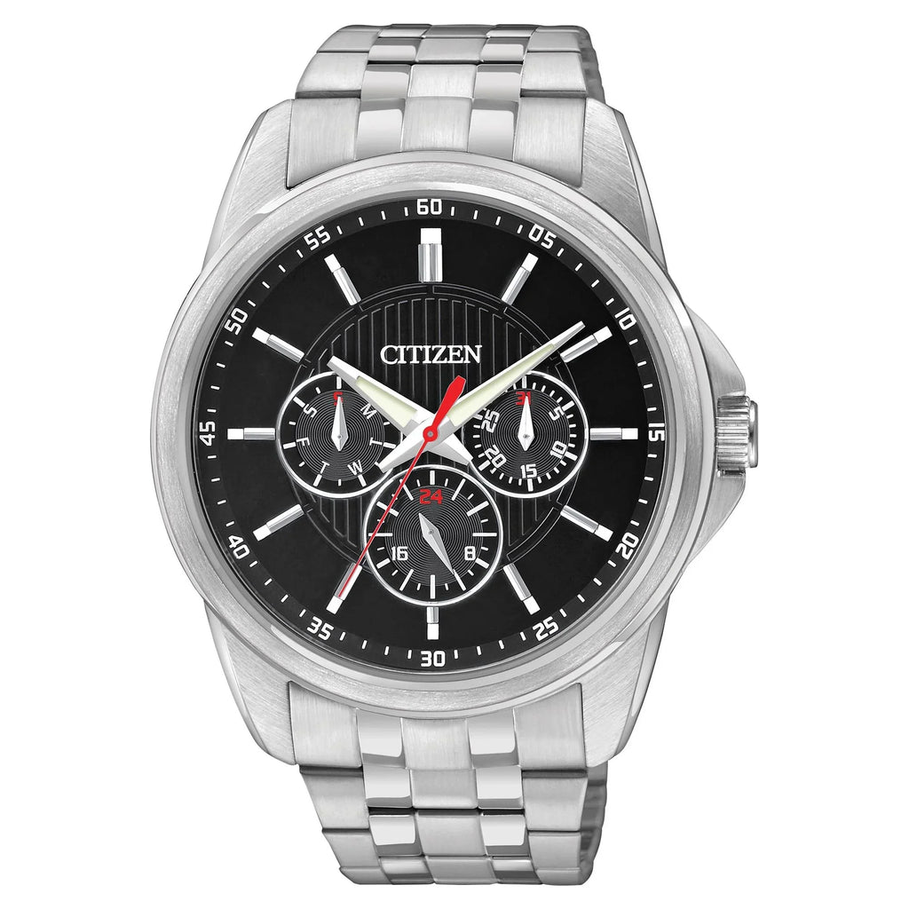 Watch Men's Stainless AG8340-58E Quartz Eco-Drive Steel Classic Citizen