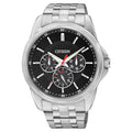 Watch Men's Stainless AG8340-58E Quartz Eco-Drive Steel Classic Citizen