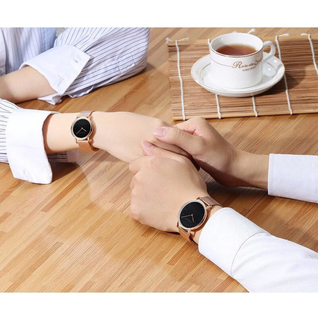 Top Lover Woman Dress Luxury Brand thin Rose Elegant Waterproof Men Watches Watch Ladies Quartz CHENXI Watch Fashion Ultra gold