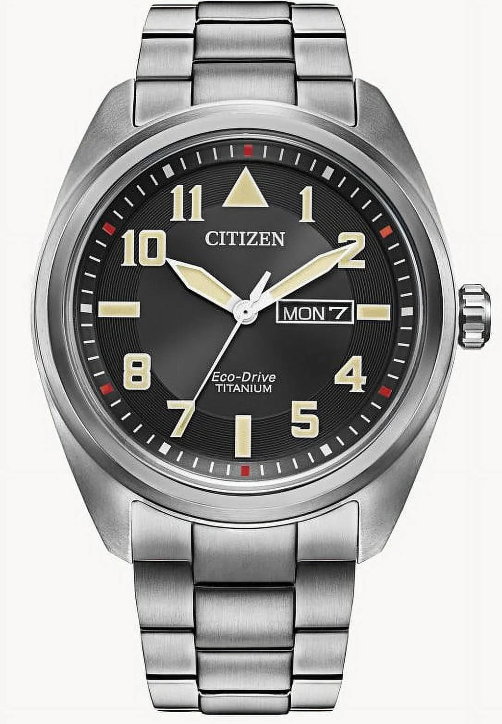 Eco-Drive Watch Power Men's Solar Citizen BM8560-53E Super Titanium