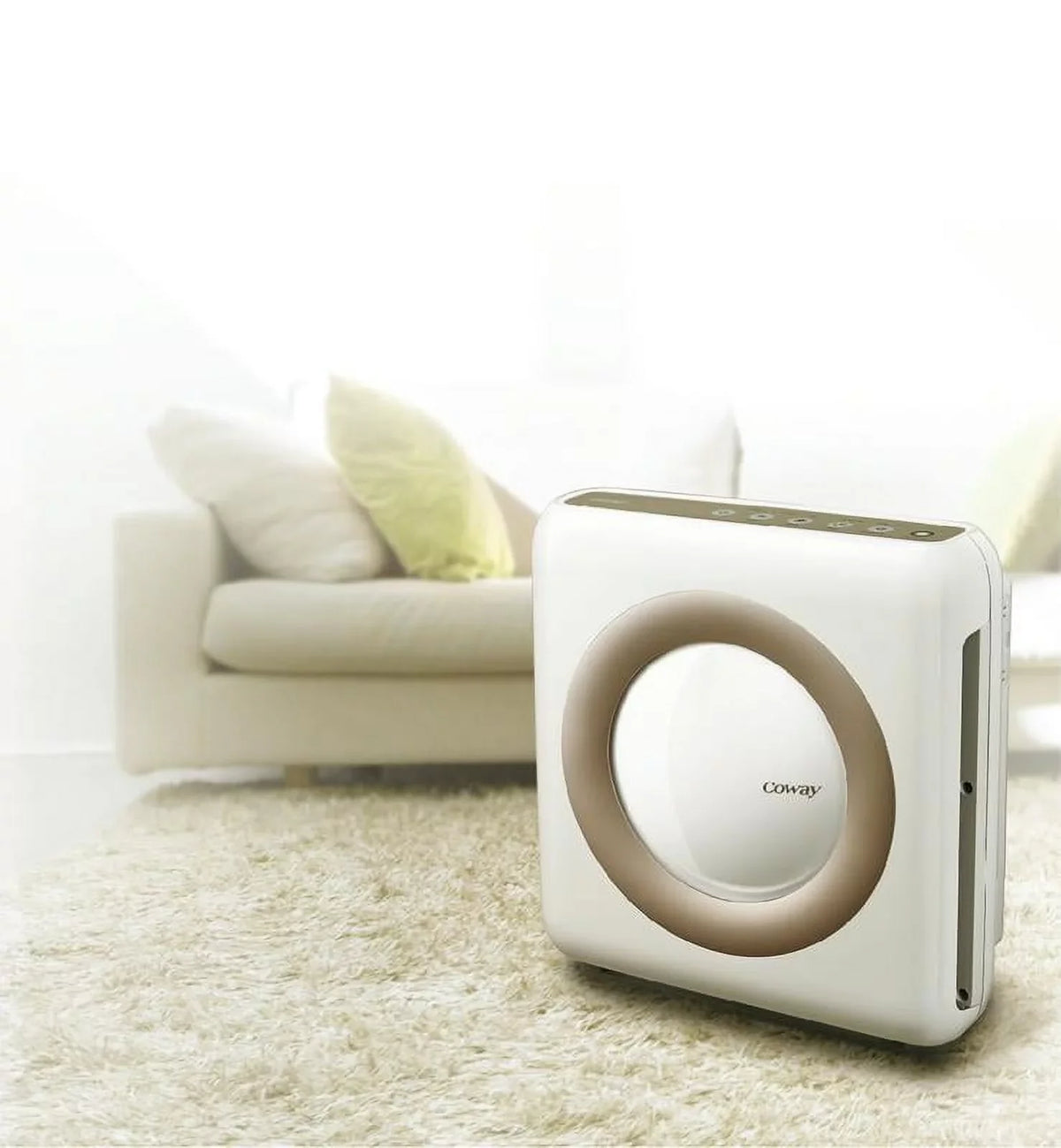 Restored Coway Air AP-1512HH White Mighty (Refurbished) Purifier,
