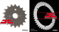 & Sprockets JT Rear for Kit 78-91 Sproket 2J2,48U,4E6,4F9,1RU,48T,3EB1 YAMAHA SR500 Front