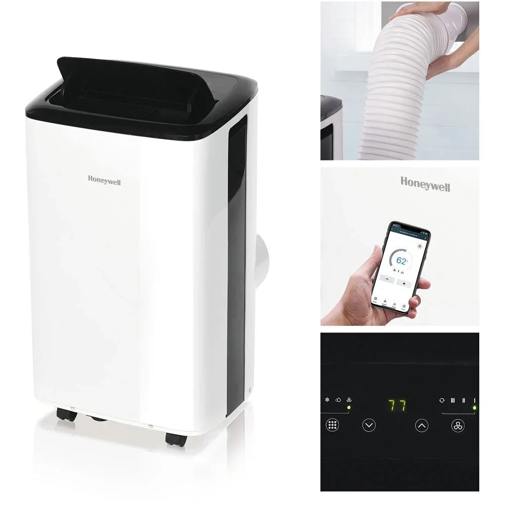 WiFi Air Portable Conditioner & 10,000 with Dehumidifier Voice Honeywell BTU Control, HF0CESVWK6 Smart