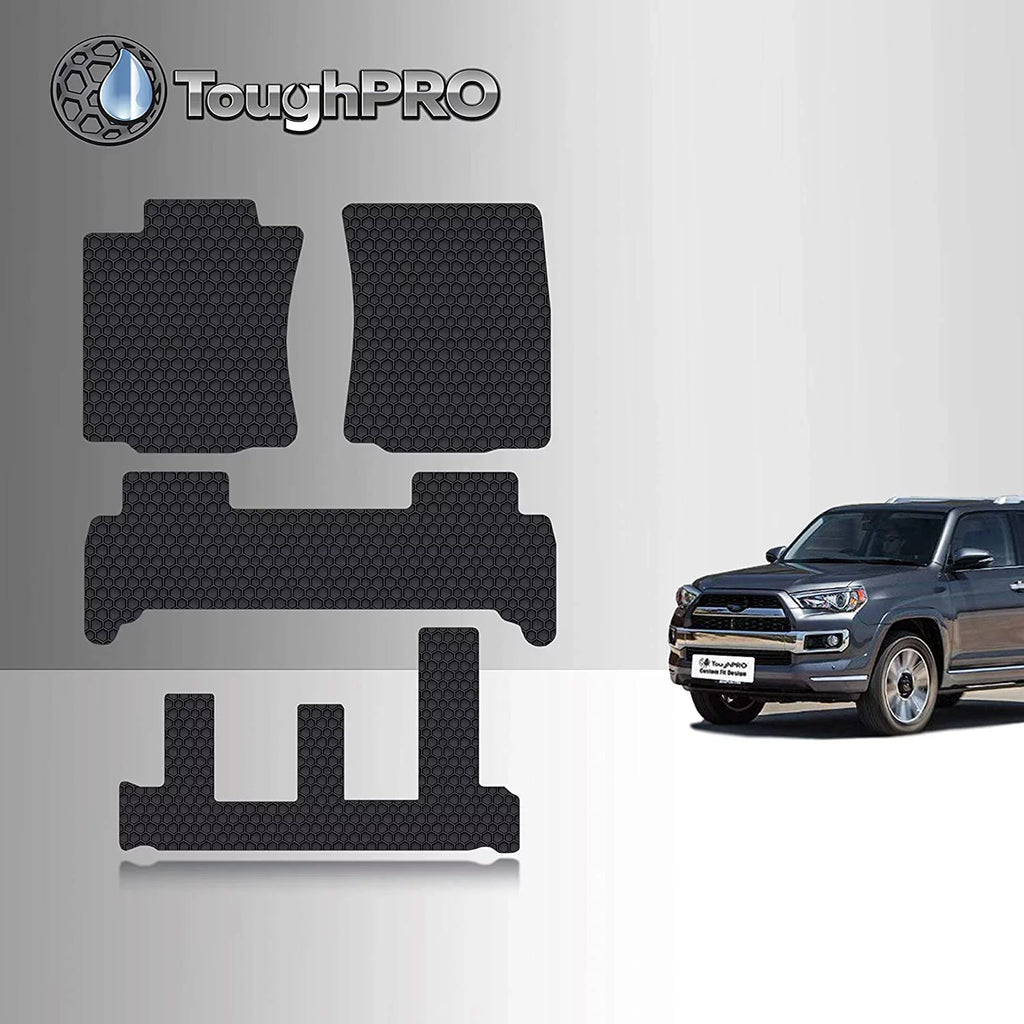 with Mat Weather Duty 1st - + Compatible - TOUGHPRO All Toyota 3rd Heavy + Row - Accessories 2021 4Runner 2nd Floor