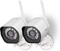 with Camera Plug-In, Smart Cameras Security Night 2 WiFi Compatible Vision IP Alexa Zmodo System Wireless Pack Outdoor