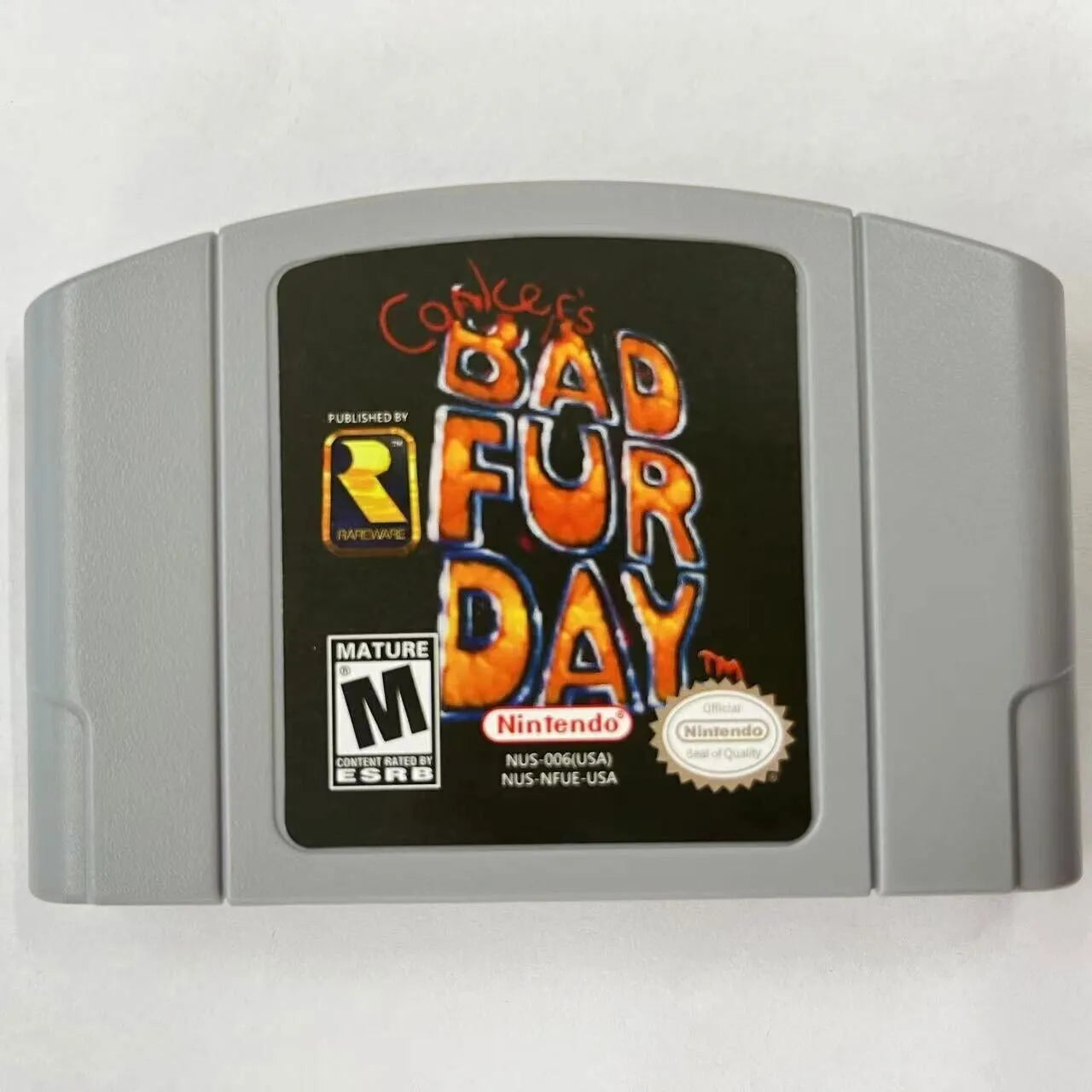 fur card game nintendo bad fd- video n64 day Conkers