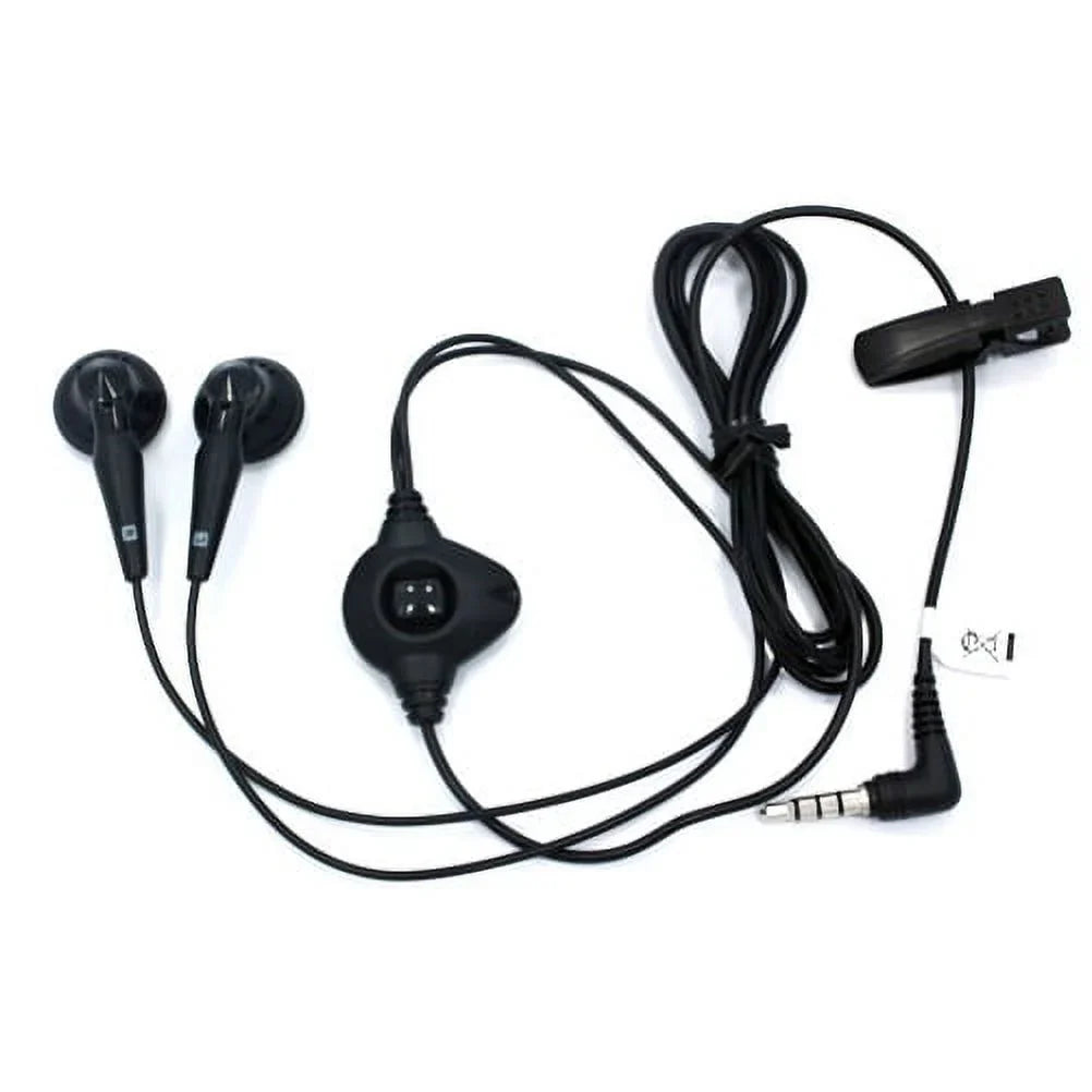 '- 3.5mm ThinQ Black G8 Nokia Headset 2 - S8 Motorola Samsung G6 LG X4 ThinQ, Play, Leather Earphones S9, Handsfree X 8 Droid for L5K - Galaxy Moto G7 w One, Edge S7 Case OEM Play Maxx G7