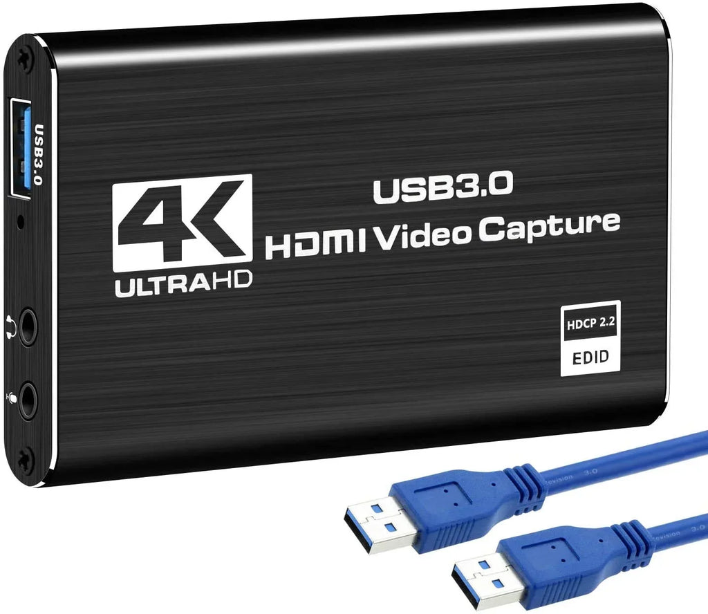 Use Game PS4 60HZ to YouTube One Game Windows for Support X Device Capture Twitch OS Recording System Linux 4K USB3.0 HDMI Streaming Capture Xbox ANSTEN OBS and Card, Video