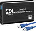 Use Game PS4 60HZ to YouTube One Game Windows for Support X Device Capture Twitch OS Recording System Linux 4K USB3.0 HDMI Streaming Capture Xbox ANSTEN OBS and Card, Video