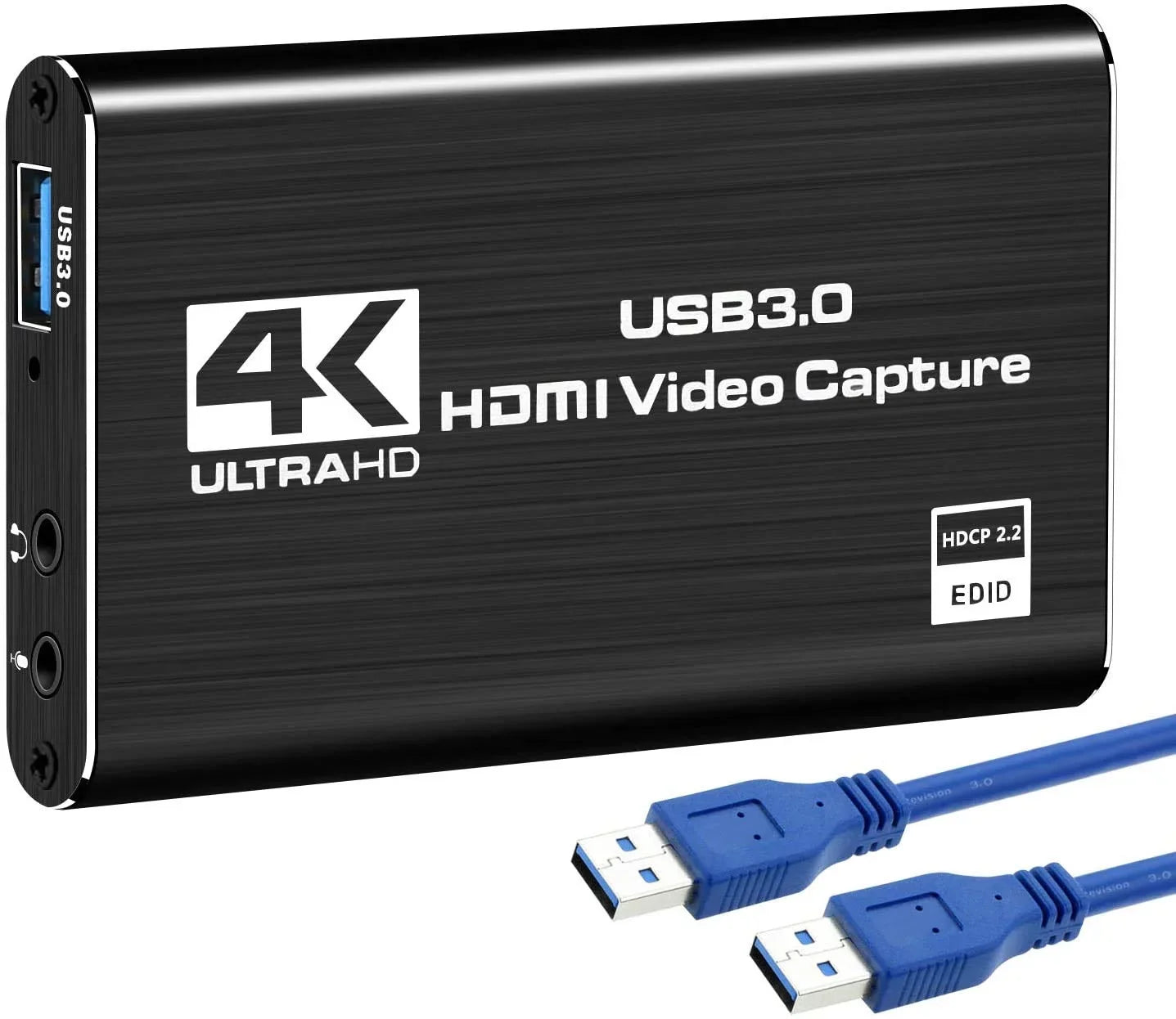 Use Game PS4 60HZ to YouTube One Game Windows for Support X Device Capture Twitch OS Recording System Linux 4K USB3.0 HDMI Streaming Capture Xbox ANSTEN OBS and Card, Video