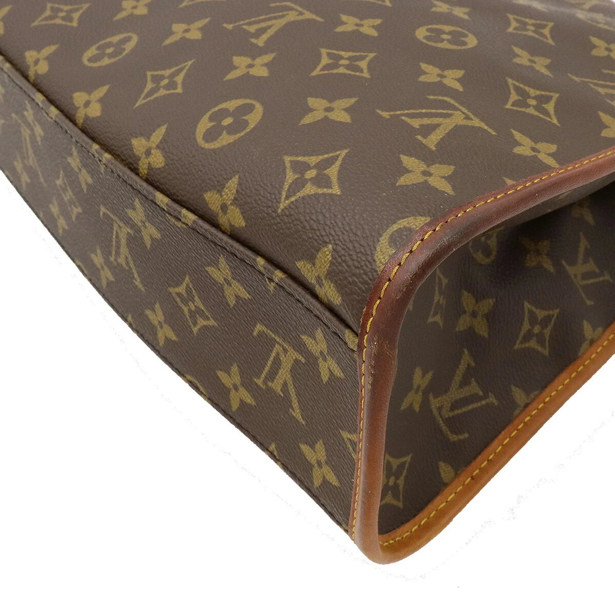Vuitton Shoulder Used Monogram Beverly LOUIS Louis Handbag Authenticated M51121 41 Bag VUITTON