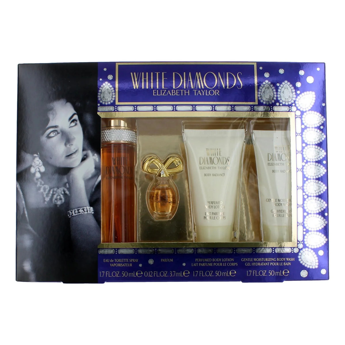 Diamonds Elizabeth 1.7oz) Piece Taylor, 4 women (With Gift Set by White