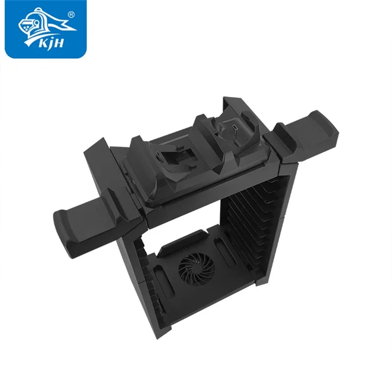 Vertical Organizer Charger PS4 Stand Fan Cooling Controller for