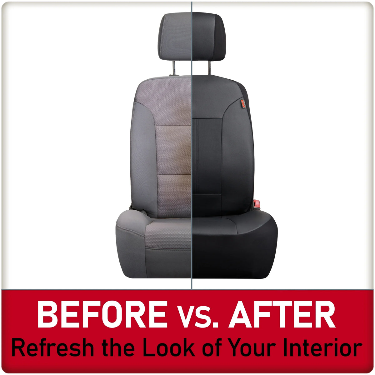 Vegan 43645WDI Petersen Black Genuine Seat 3-Piece Leather Dickies Car Covers,