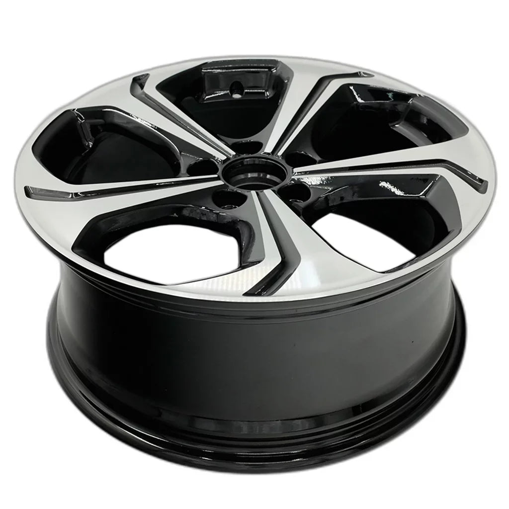 SET 2015 Replacement BLACK 18" OF Civic Machined Honda Wheels 18X7.5 For OEM Quality Rim 2014 4