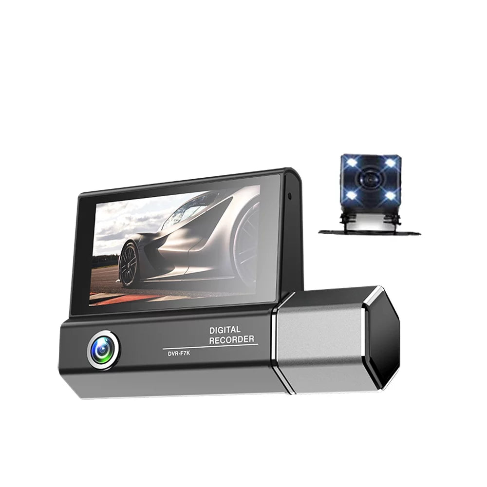 Inch Dvr 1080p Camera Inch Dashcam 3-lens Dash Camera,Radirus Dash Dash 3 Inside Screen Camera Rear Inside Support Screen Owsoo Pinnaco Rear Pristin