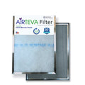 20 1) With 19 Replacement 1/2 Pad Furnace Actual Size: X Biosponge Filter Plus Airteva 1/2 x x (1) x 13 3/4" AC, (14