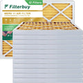 (12-Pack) Furnace 11 Filters MERV HVAC AC Pleated 10x14x2 Filterbuy Air