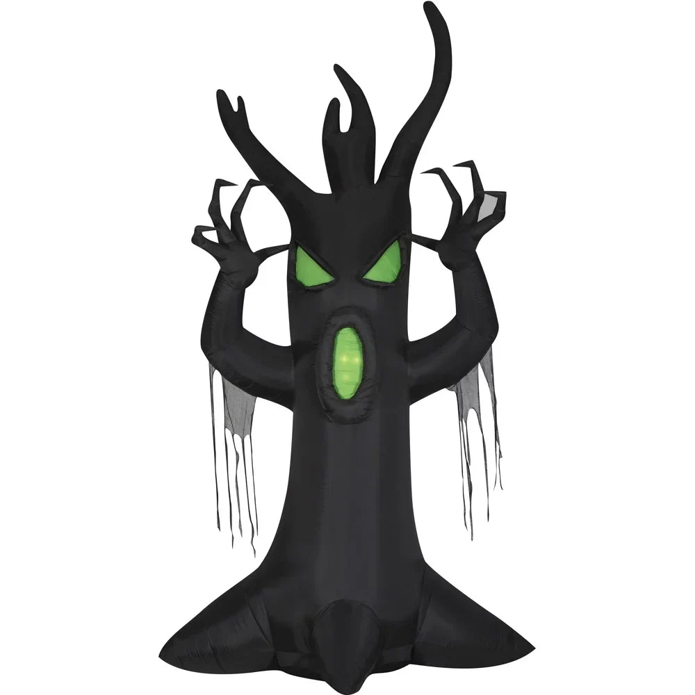 12FT Tree Inflatables Big Halloween Inflatable Airblown Scary Tall