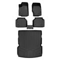 Behind All Mat Weather 2nd Grand the Set 2021-2023 Cargo L, Custom Liner Jeep for Black Fit Row & SA0568-B0569-D0568 Smartliner Liner Floor Cherokee Black Row 2