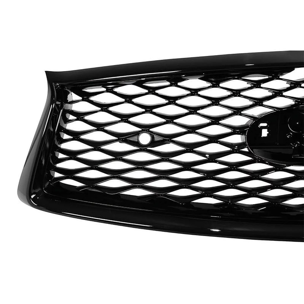 Style Grille For 2018-2020 Replacement Front Q50 Glossy OE Bumper Infiniti Black