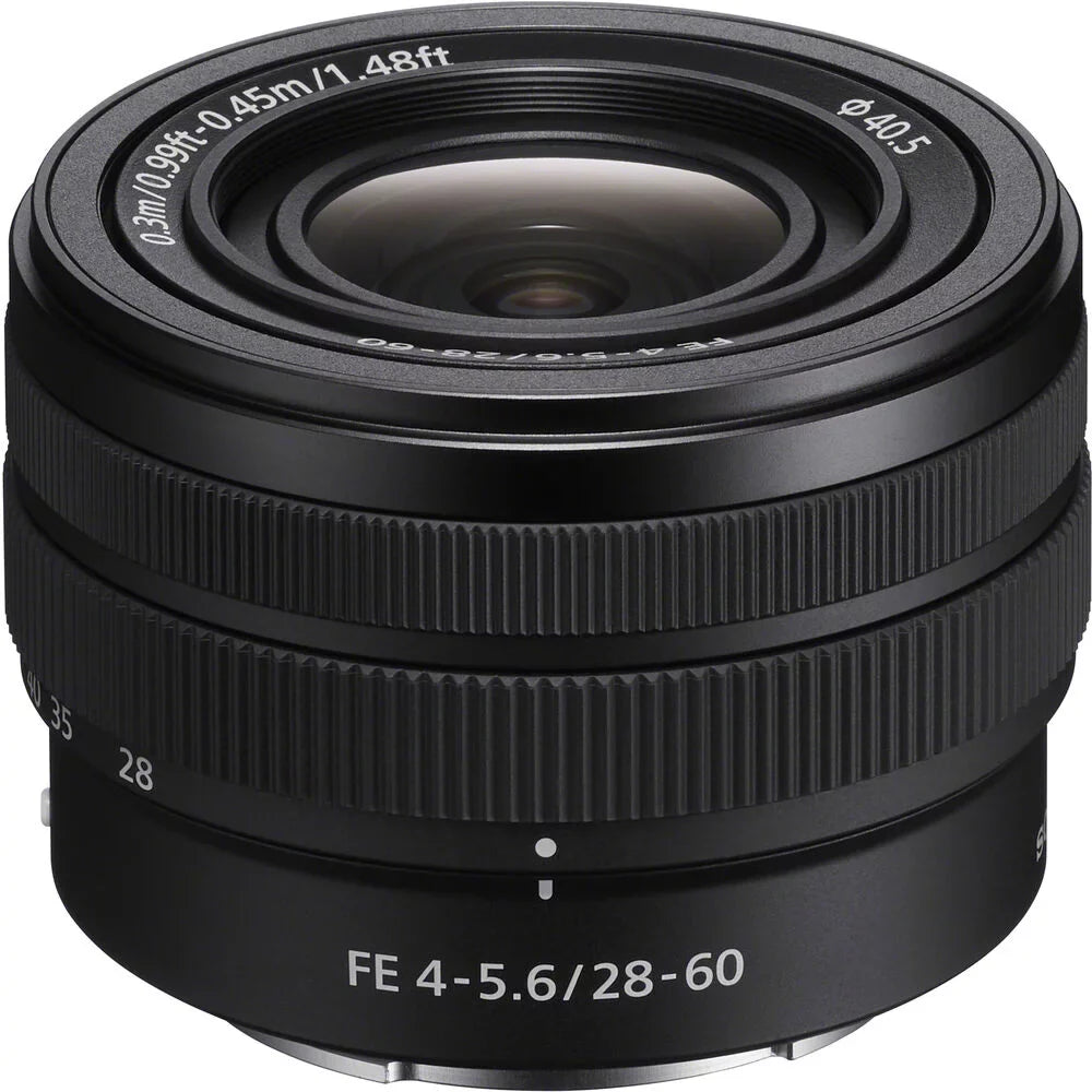 a7C Kit Mirrorless Lens+24mm f/2.8 Lens Sony 28-60mm with Camera (Silver) G +Flash-