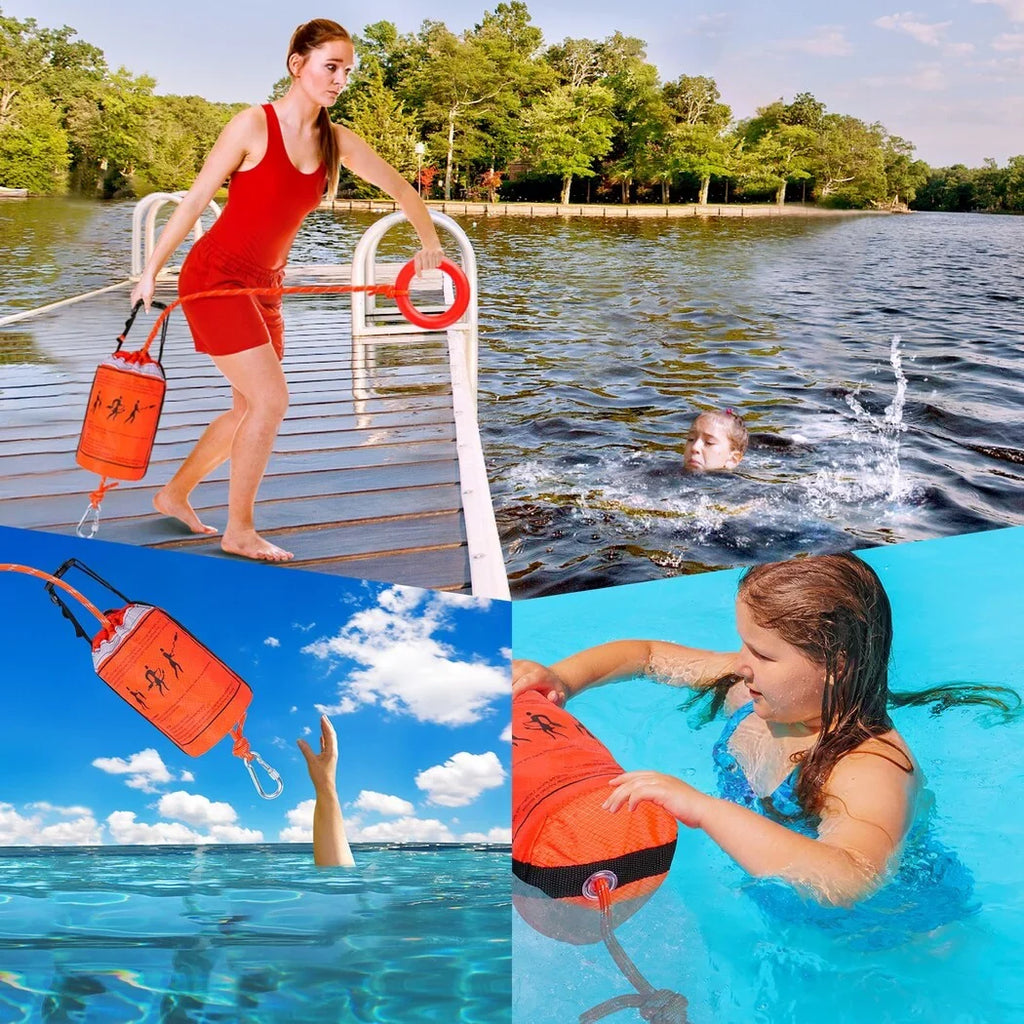 Kayaking Rafting, Rope, Throw Feet of Device for and First for Equipment and with Rescue Aid Water Raft 70 Boat Bag Safety
