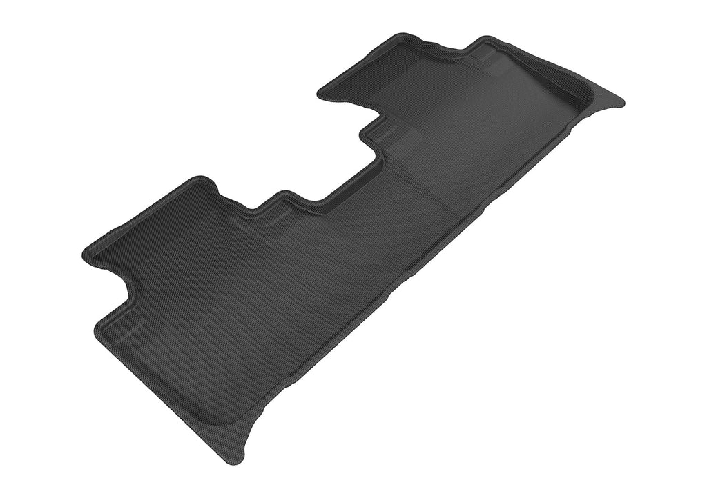 3D compatible MAXpider 2016-2022 KAGU Mat Row HYBRID RX/RX with Second LEXUS - Floor (BLACK)