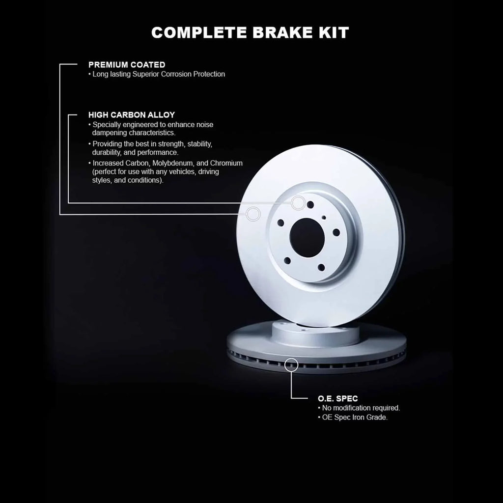Fits 2014-2022 Coated Wdpn1 select: Carbon Concepts Concepts Rotor 42010 R1 JEEP CHEROKEE Brake R1