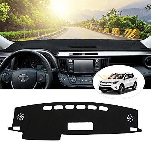 Toyota for Cartist 2013-2018 Sunshade No Nonslip Mat Mat Suede Dashboard Glare Dash RAV4 Protector Cover Dash
