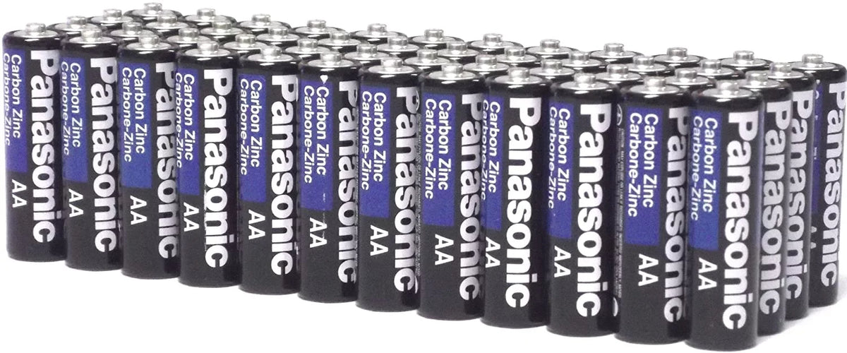 Super Heavy Wholesale Duty AA Lot Batteries Pack Panasonic 200